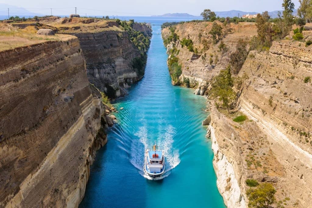 Corinth-Canal-in-Greece
